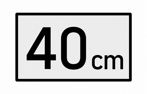 Šířka 40 cm